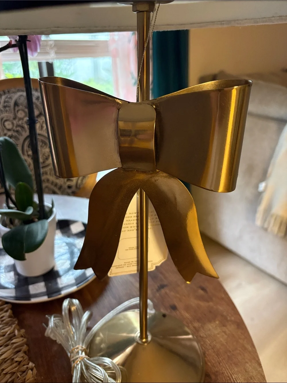🍓Pottery Barn Emily & Meritt “THE BOW TABLE LAMP” NEW